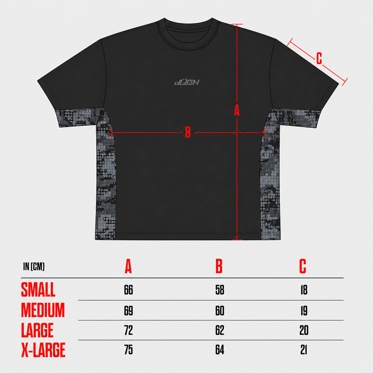 Camo T-Shirt "Black"