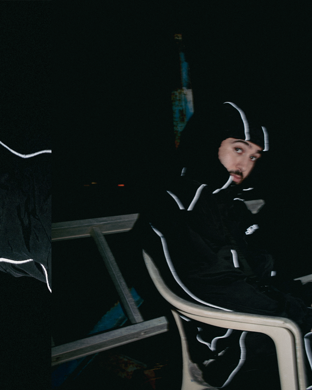 8. "Reflective" Windbreaker Shorts (Black)