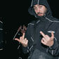 8. "Reflective" Windbreaker Shorts (Black)