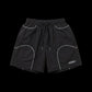 8. "Reflective" Windbreaker Shorts (Black)